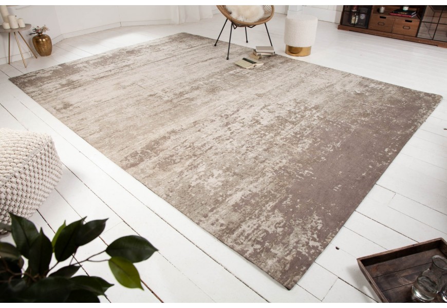 Orientální nadčasový obdélníkový koberec Adassil béžové barvy 350cm