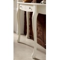 Luxusní rustikální zdobená konzola CASTILLA III s intarzií 89cm