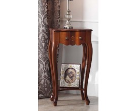 Luxusní zdobený rustikální konzolový stolek CASTILLA v klasickém stylu 45cm