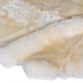 Luxusní trojitá kožešina Wooly v bledém odstínu 190cm