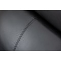 Moderní designové čalouněné rozkládací křeslo Relajo černé barvy 102cm