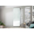 Modern&iacute; designov&eacute; obd&eacute;ln&iacute;kov&eacute; n&aacute;stěnn&eacute; zrcadlo Cambell ve stř&iacute;brn&eacute;m r&aacute;mu 170cm