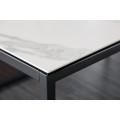 Moderní konferenční stolek Collabor s mramorovým efektem 100cm