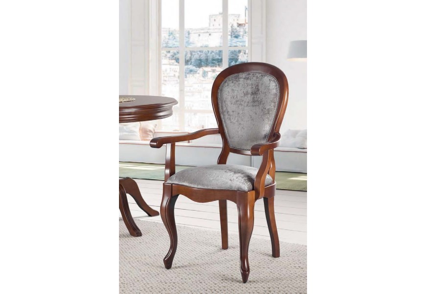 Luxusní rustikální židle CASTILLA s područkami