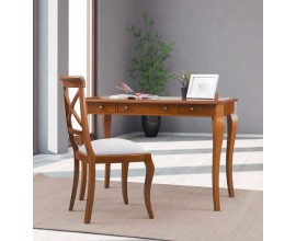 Luxusní rustikální zdobený pracovní stolek RUSTICA se zásuvkami
