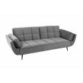 Art-deco designová sedačka Rimadea v šedé barvě 215cm