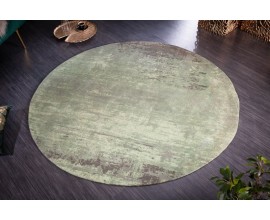 Vintage kruhový koberec Adassil s vypraným efektem 150cm