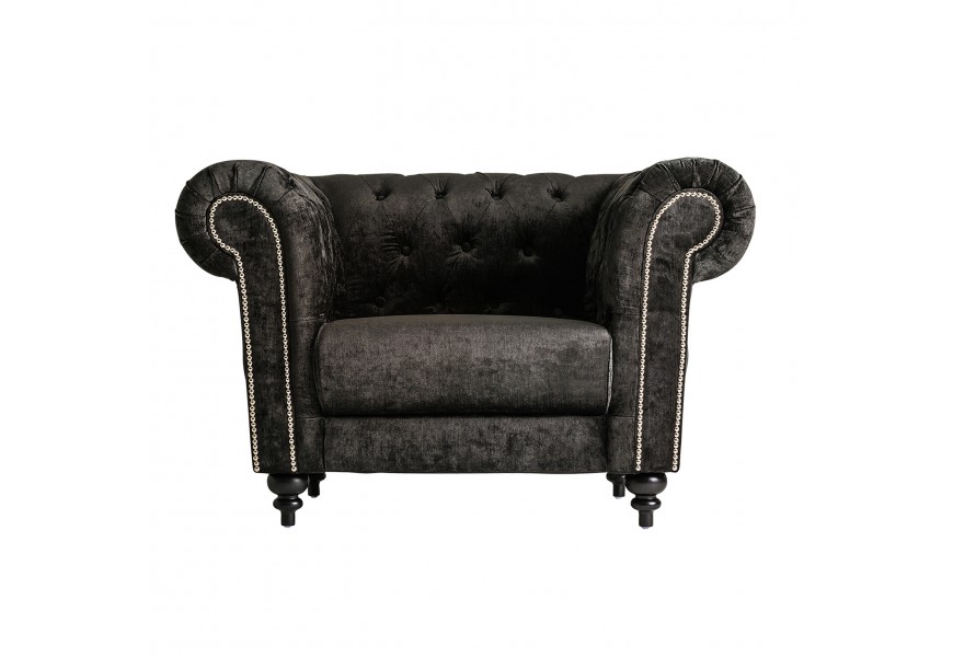 Stylov&eacute; chesterfield křeslo Kiro