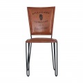 Vintage kožená židle LIVERPOOL