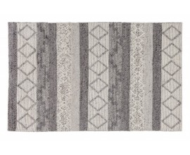 Skandinávský obdélníkový koberec Cordeo v šedém moderním odstínu 240x160cm