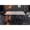 Neuhnilých jídelní stůl Cosmos Marmol s mramorovou vrchní deskou