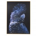 Stylový nástěnný obraz Right Blue Parrot 142 cm