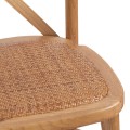 Venkovská barová židle Peura z dubového masivu s nožičkami 114cm