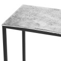 Industriální kovový konzolový stolek Farrah 117cm