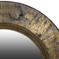 Luxusní kulaté vintage zrcadlo Tayce 116cm