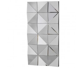 Art-deco moderní nástěnné zrcadlo Nolan s geometrickým designem 120cm