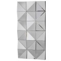 Art-deco moderní nástěnné zrcadlo Nolan s geometrickým designem 120cm