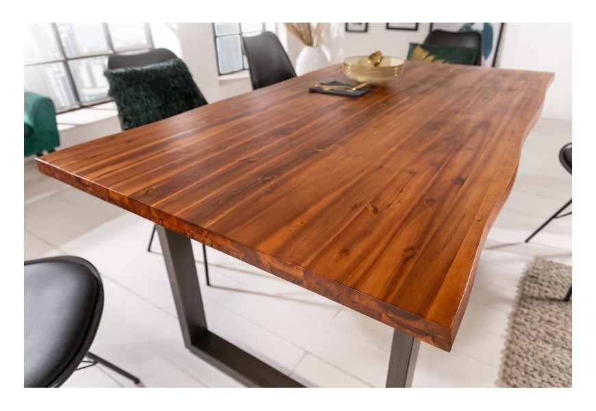 Luxusn&iacute; j&iacute;deln&iacute; stůl z masivu Forest 160cm