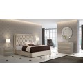 Chesterfield luxusní manželská postel Adagio s čalouněním as úložným prostorem 150-180cm