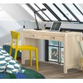 Moderní masivní psací stolek Lyon s možností volitelné barevnosti se dvěma šuplíky 120cm