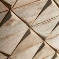 Art-deco př&iacute;born&iacute;k Marilla do j&iacute;delny z mangov&eacute;ho masivn&iacute;ho dřeva se čtyřmi dv&iacute;řky a zlat&yacute;mi nožičkami z kovu 153cm 