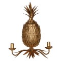 Art-deco nástěnná lampa Pineapple s kovovou konstrukcí ve tvaru ananasu 69cm