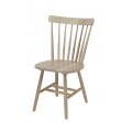 Stylová židle Felicita z masivního dřeva v klasickém stylu ve světle hnědé přírodní barvě