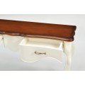 Luxusní provence konzolový stolek Deliciosa z lakovaného mahagonového dřeva 125cm