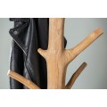 Etno věšák na kabáty Boneli z mangového dřeva přírodní hnědé barvy 170cm