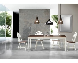 Provence luxusní jídelní sestava Felicita II z masivu ve světlém krémovém provedení
