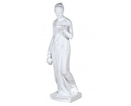 Klasická antická dekorativní socha ženy Antic Rome z polyresinu s bílou povrchovou úpravou 160cm