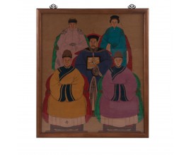 Obraz Číňané 2 137x103cm