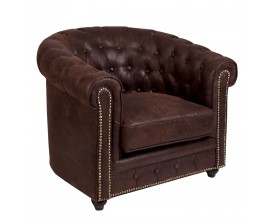 Křeslo CHESTERFIELD Marron