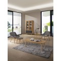 Moderní obývací pokoj zařízený designovým nábytkem ze skandinávské kolekce Nordica Clara