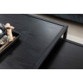 Industri&aacute;ln&iacute; set konferenčn&iacute;ch stolků Industria Negra s dřevěnou vrchn&iacute; deskou v čern&eacute; kovov&eacute; podstavě čern&yacute; 50cm