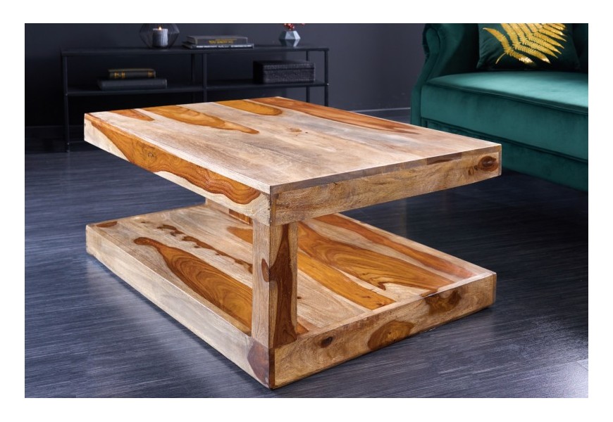 Stylový konferenční stolek Giant z masivního palisandrového dřeva hnědé barvy