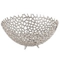 Art deco stříbrná korálová dekorativní mísa 31cm Polipero V