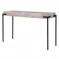 Industriální konzolový stolek Maelynn s betonovým vzhledem šedý