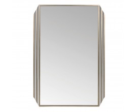 Art-deco nástěnné zrcadlo Venetia s designovým rámem ve zlaté barvě 115cm