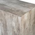 Moderní dřevěná skříň Maelynn s betonovým efektem šedá 120cm