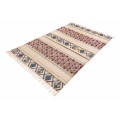 Etno stylový koberec Suna z bavlny s vícebarevným vzorovaným potiskem