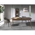 Elegance a půvabný moderní design s rozkládacím jídelním stolem Vita Naturale ze dřeva