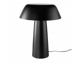 Moderní černá stolní lampa Vita Naturale z kovu