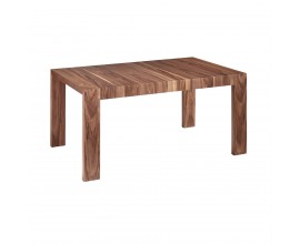 Dřevěný rozkládací jídelní stůl Vita Naturale hnědý ořechový 160cm