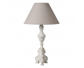 Provance vyřezávaná stolní lampa CANES 58cm