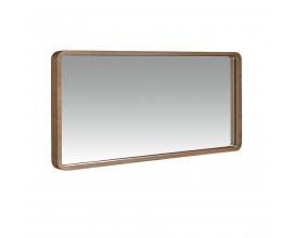 Moderní zrcadlo Vita Naturale s dřevěným rámem obdélníkové 100cm