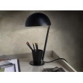 Černá ocelová konstrukce stolní lampy Vita Naturale dodá Vašemu interiéru industriální nádech