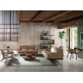Moderní obývací pokoj zařízený s nábytkem Vita Naturale s teplým přírodním nádechem