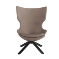 Zažijte komfortní sezení a styl s moderním koženým křeslem Vita Naturale v norkové barvě
