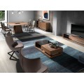 Moderní nábytek a italský design - Luxusní obývací pokoj a kuchyně zařízená nábytek Vita Naturale
